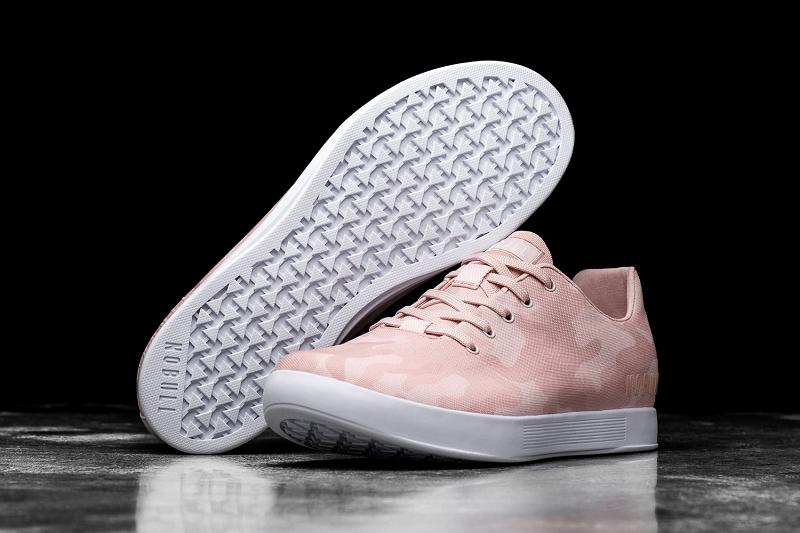 Women's Nobull Rose Camo Canvas Trainers Rose / Camo | SG W3084N